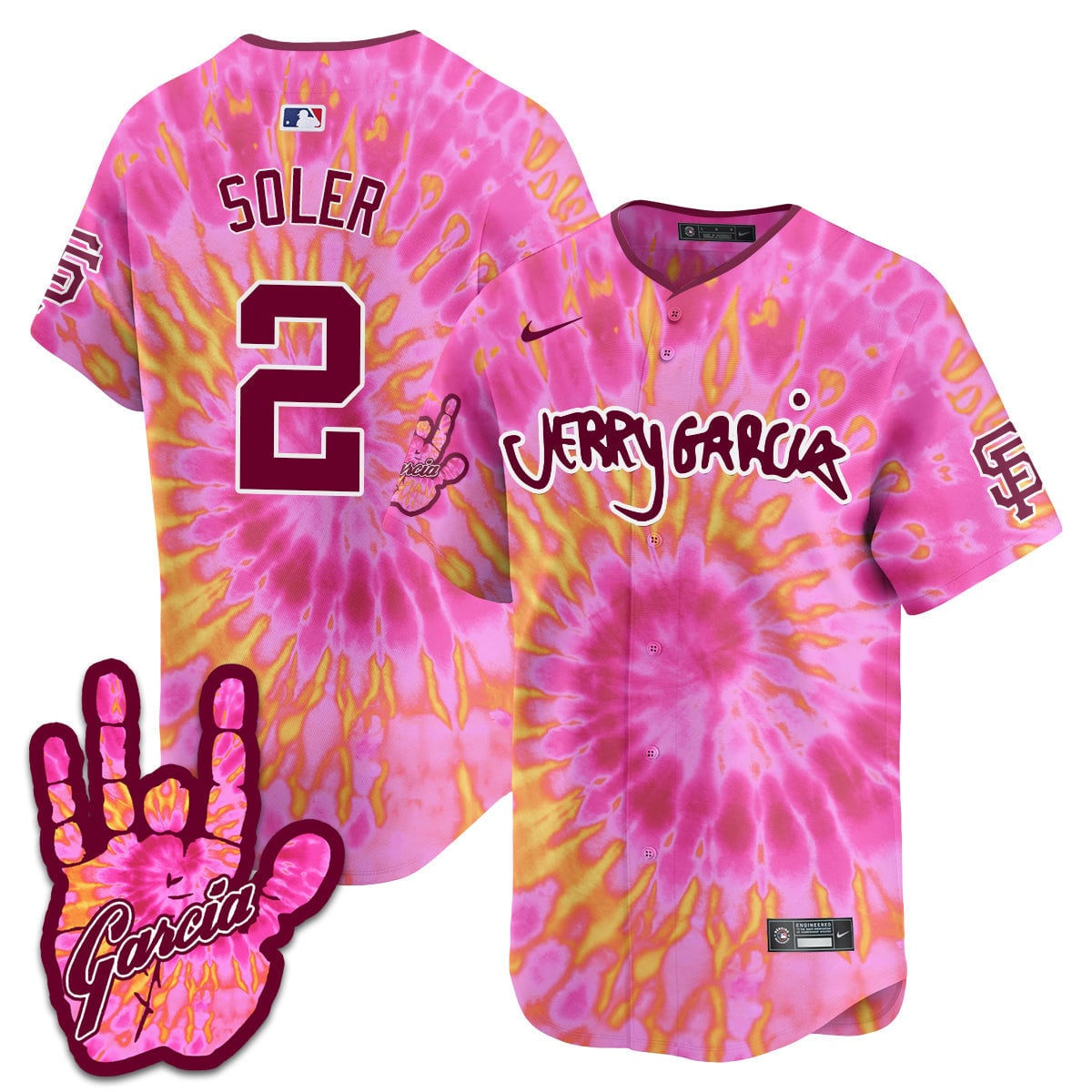 Men's Giants Jerry Garcia 2024 Limited Jersey V2