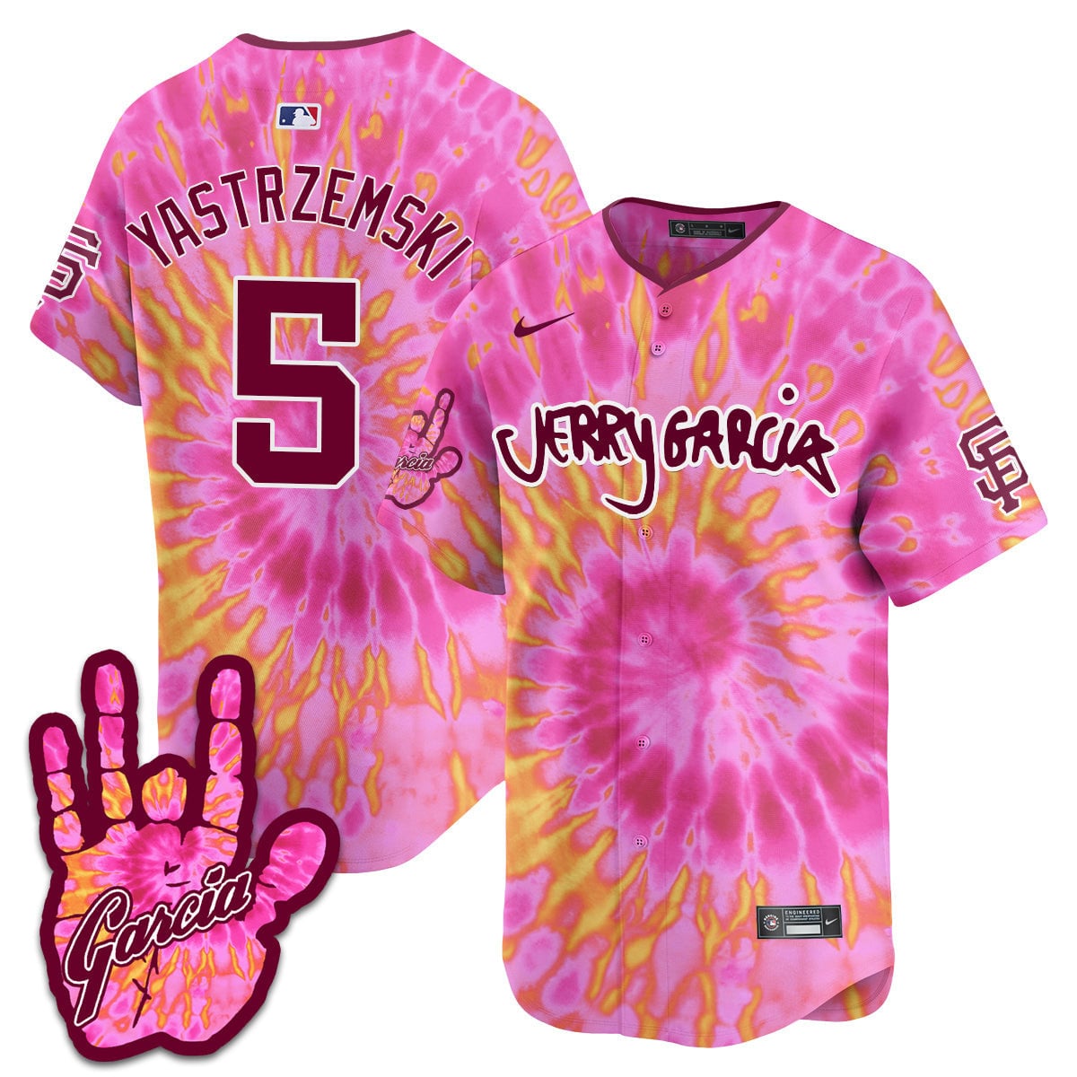 Men's Giants Jerry Garcia 2024 Limited Jersey V2