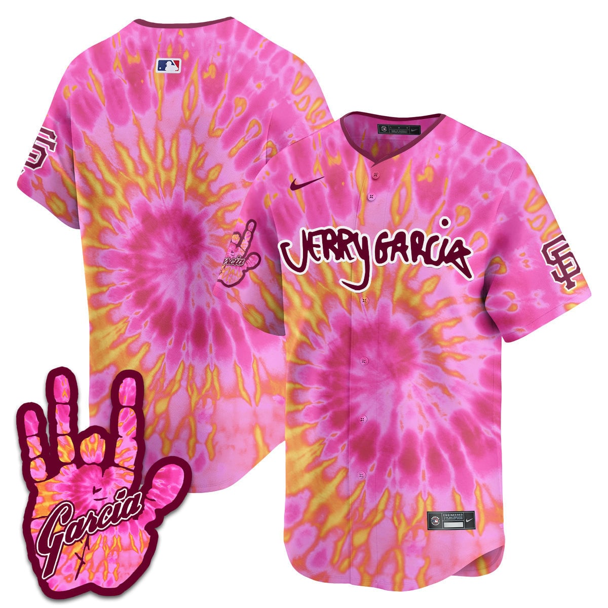 Men's Giants Jerry Garcia 2024 Limited Jersey V2