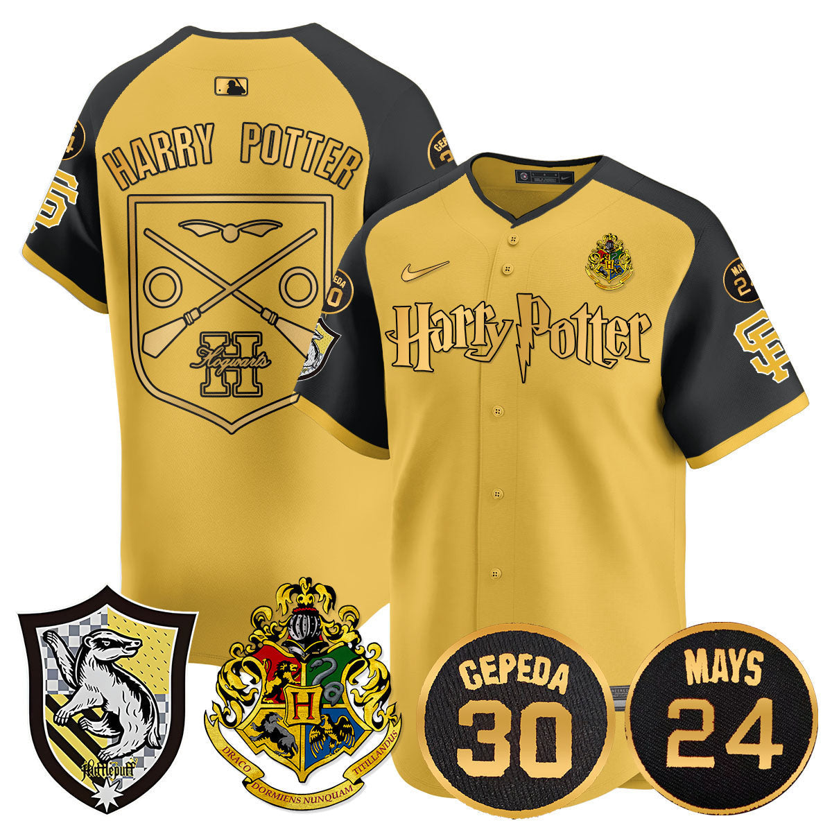 Men's Giants Harry Potter 2024 Limited Jersey - All Stitched