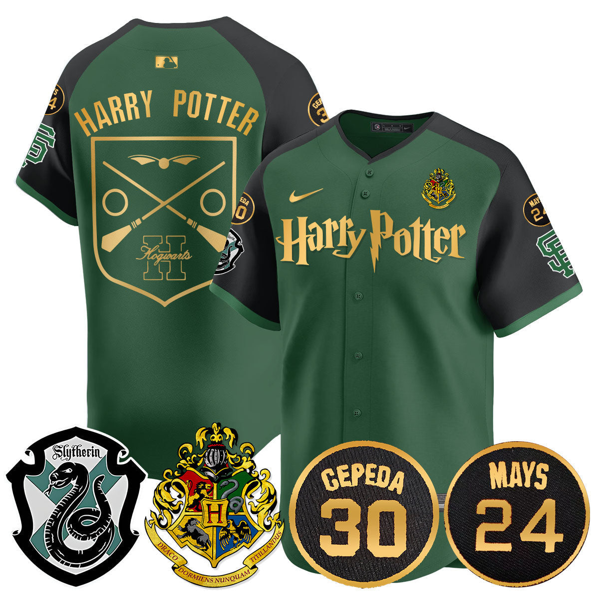 Men's Giants Harry Potter 2024 Limited Jersey - All Stitched