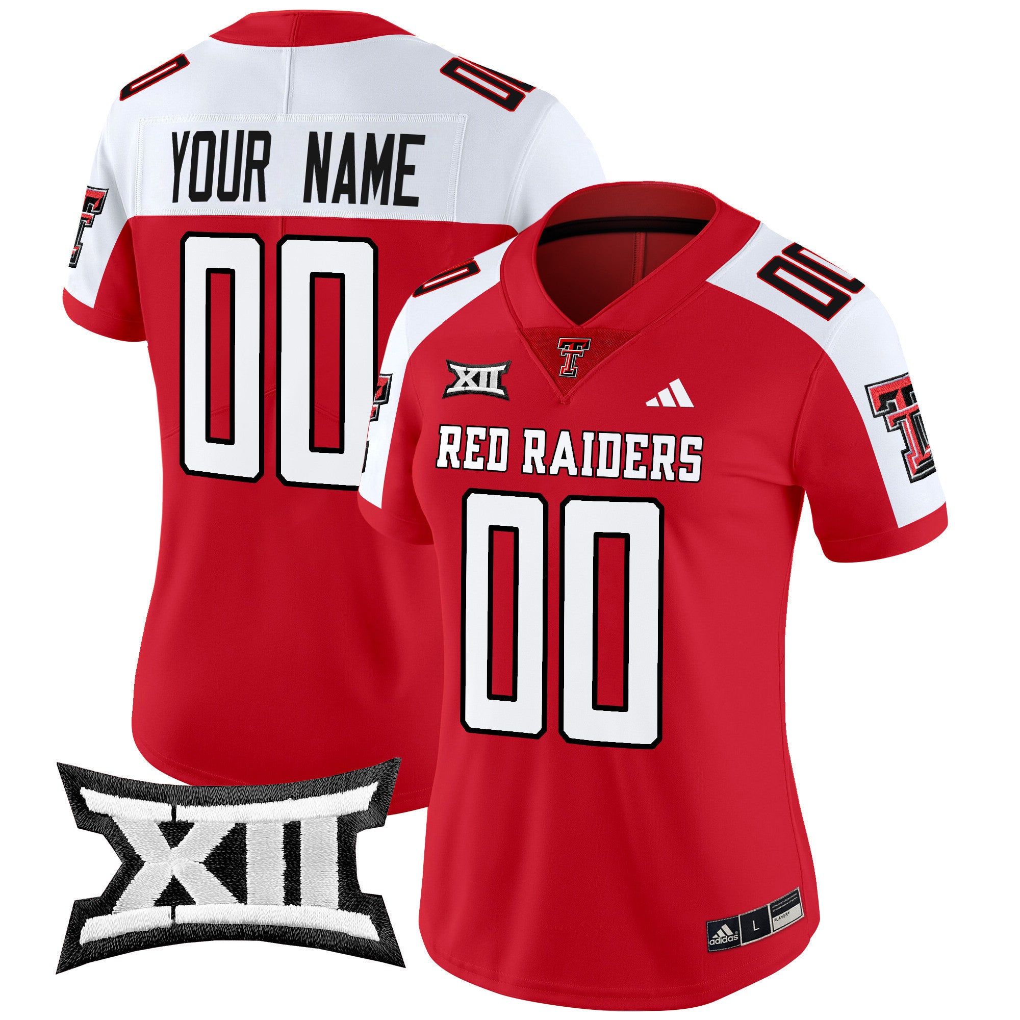 Texas Tech Red Raiders 2024 Vapor Limited Custom Jersey - All Stitched
