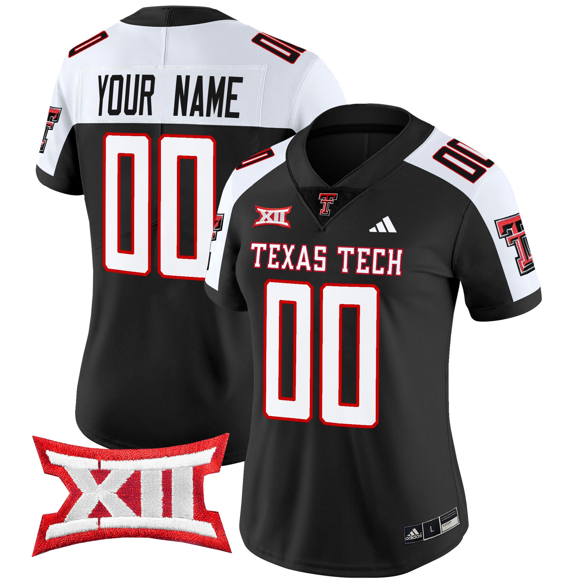 Texas Tech Red Raiders 2024 Vapor Limited Custom Jersey - All Stitched
