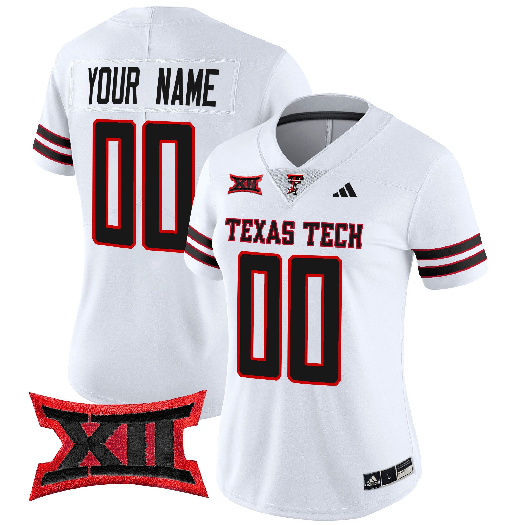 Texas Tech Red Raiders 2024 Vapor Limited Custom Jersey - All Stitched