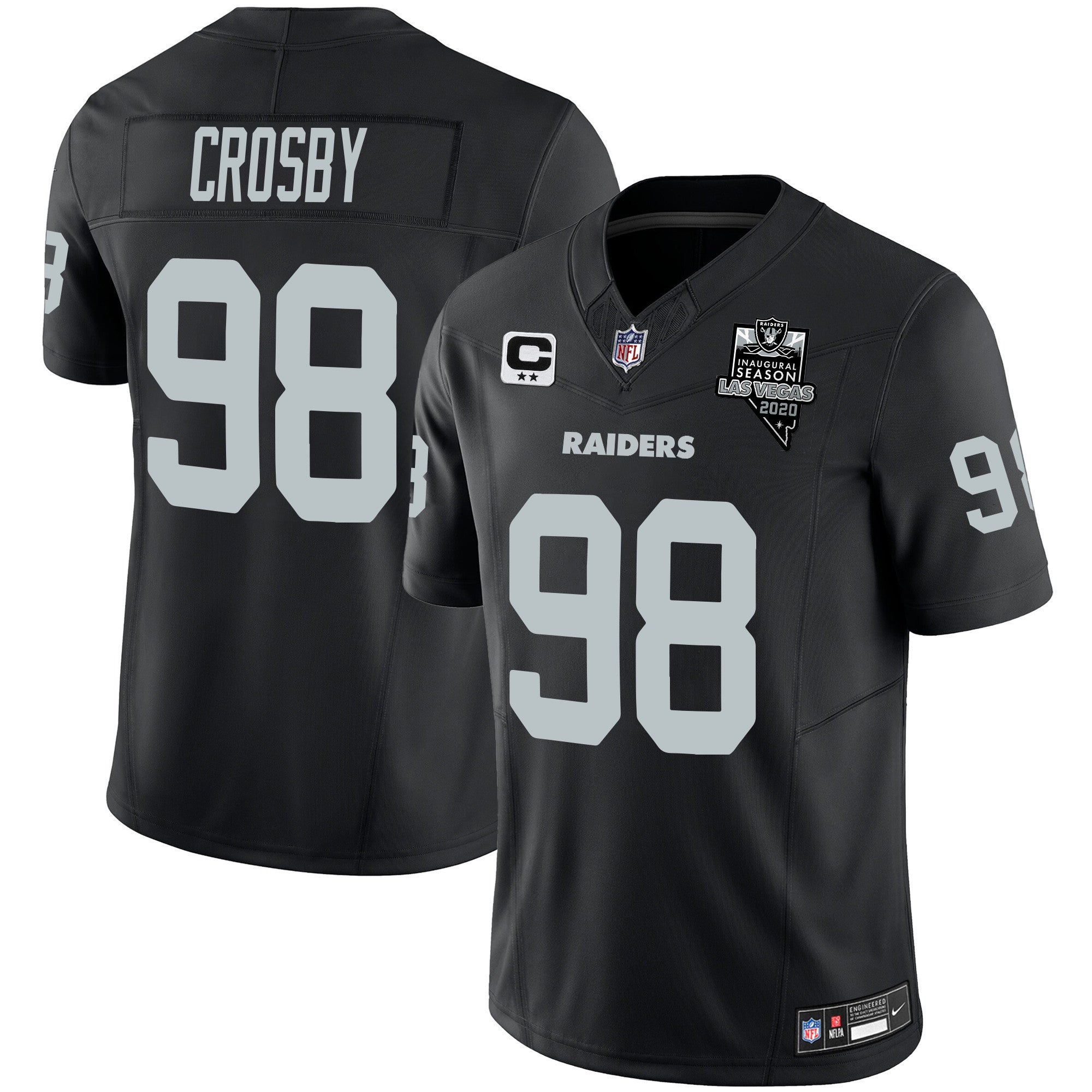 Men's Raiders Vapor Limited Jersey - All Stitched