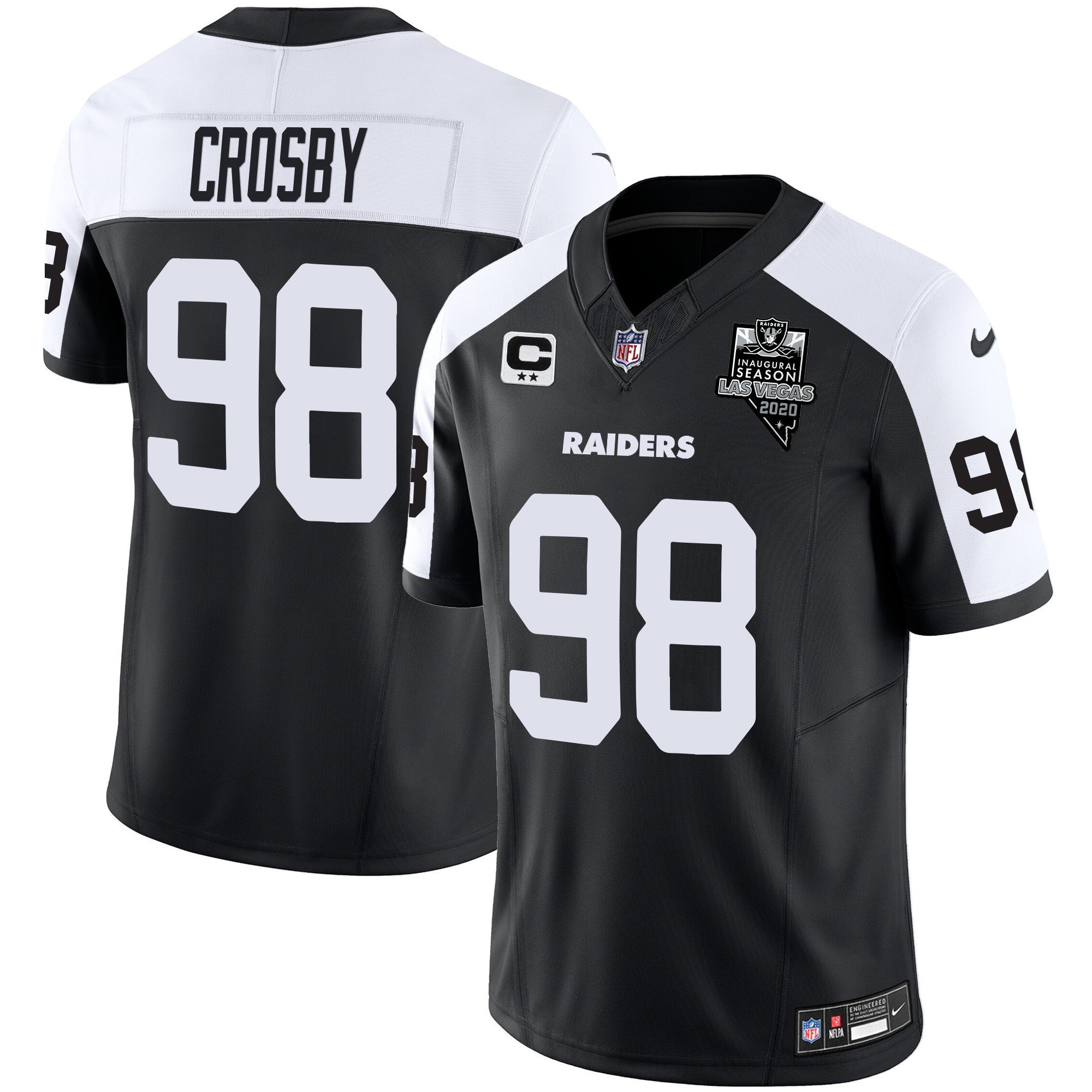 Men's Raiders Vapor Limited Jersey - All Stitched