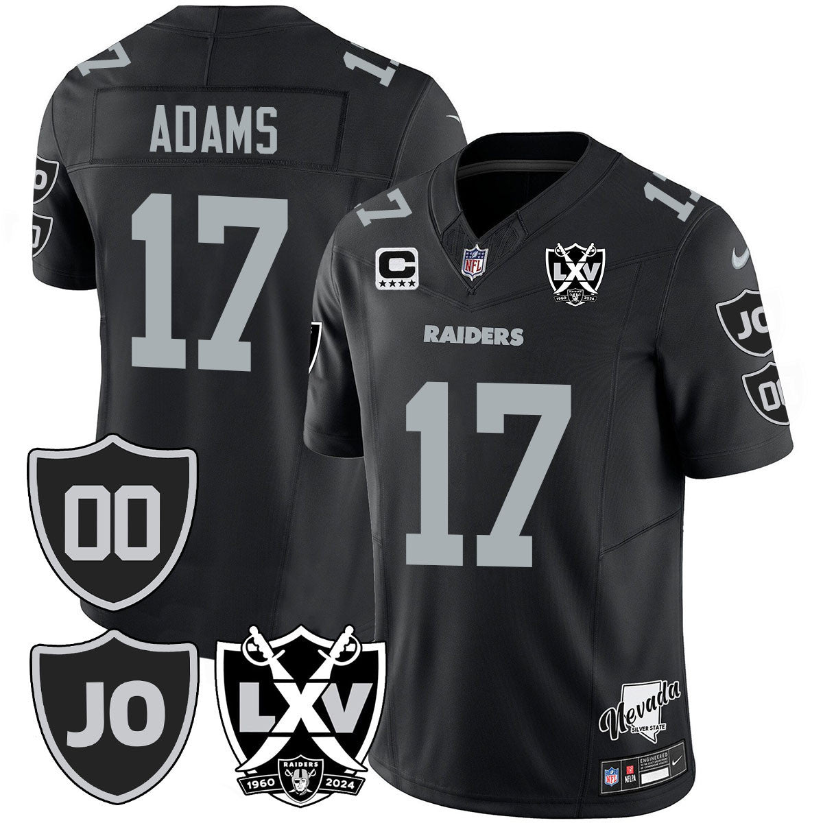 Men's Raiders Vapor Limited Jersey - All Stitched - Honor Jim Otto